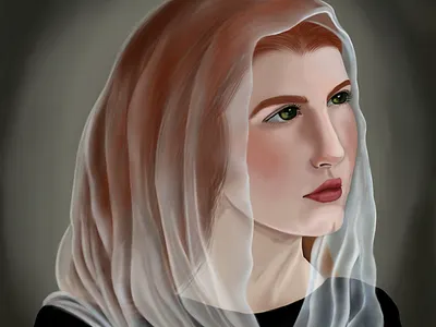 Portrait Art design illustration