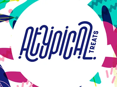 Atypical Treats brandidentity branding design graphicdesign illustration logo logotype puertorico ui welovedesign