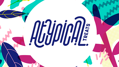 Atypical Treats brandidentity branding design graphicdesign illustration logo logotype puertorico ui welovedesign