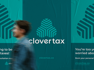 Clover Tax accounting bookkeeping brand design brand identity branding clover clover logo clover tax graphic design icon logo logo identity logomark logotype poster poster design rebrand symbol tax logo