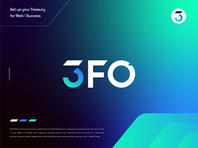 3FO - Logo branding brandmark crypto data debut design icon logo logo design technology web3