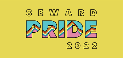 Seward Pride Alliance Pride 2022 Branding branding graphic design logo pride seward