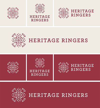 Heritage Ringers - Identity branding design graphic design illustration logo typography vector