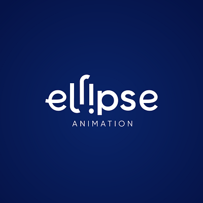 ellipse animation logo logo typograhy vector