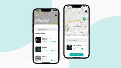 Parking App - UI #2 design figma ui
