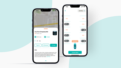 Parking App - UI Concept #1 design figma ui