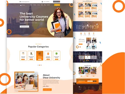 Educations Landing Page