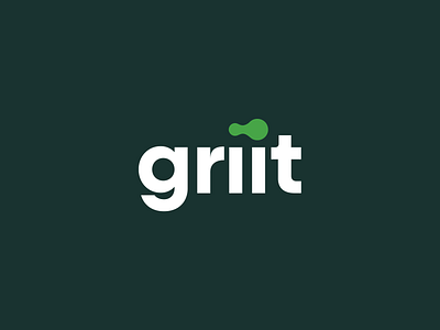 Griit Logo - Identity Project app brand identity branding clean creative french green identity logo minimalist modern startup tech technology visual identity