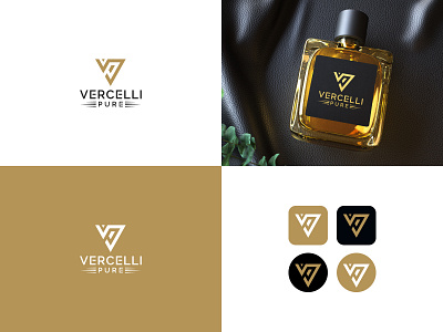 Geometric VP Letter | monogram | Vercelli - Logo Design abstract brand identity design branding branding identity design geometric graphic design illustration letter logo logo logo design monogram negative space p letter spay brand spray branding v letter vp vp letter vp logo