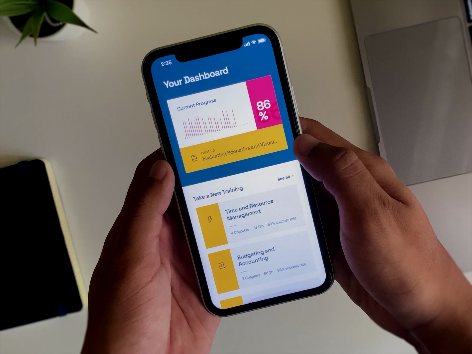 Buildup - Mobile App Prototype animation app business chart concept corporate dashboard gesture interaction leadership mobile mobile app motion progress protopie prototype ui user experience user interface ux