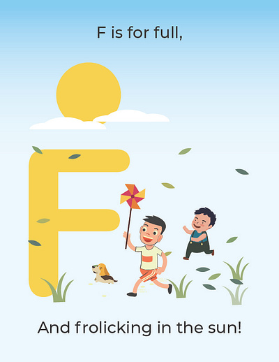 ALPHABET ILLUSTRATION DESIGN any kind of graphics childrens illustartion desigining design graphic design illustration illustration design