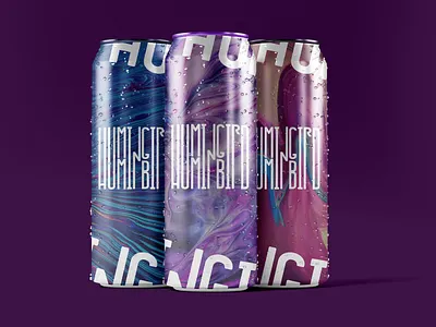 Hummingbird(USA-drink) 3d branding can design graphic design logo packaging