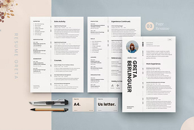 Resume a4 clean corporate cover letter curriculum cv design cv job cv template design illustration introduction job pages profesional cv professional resume resume design resume template simple vitae