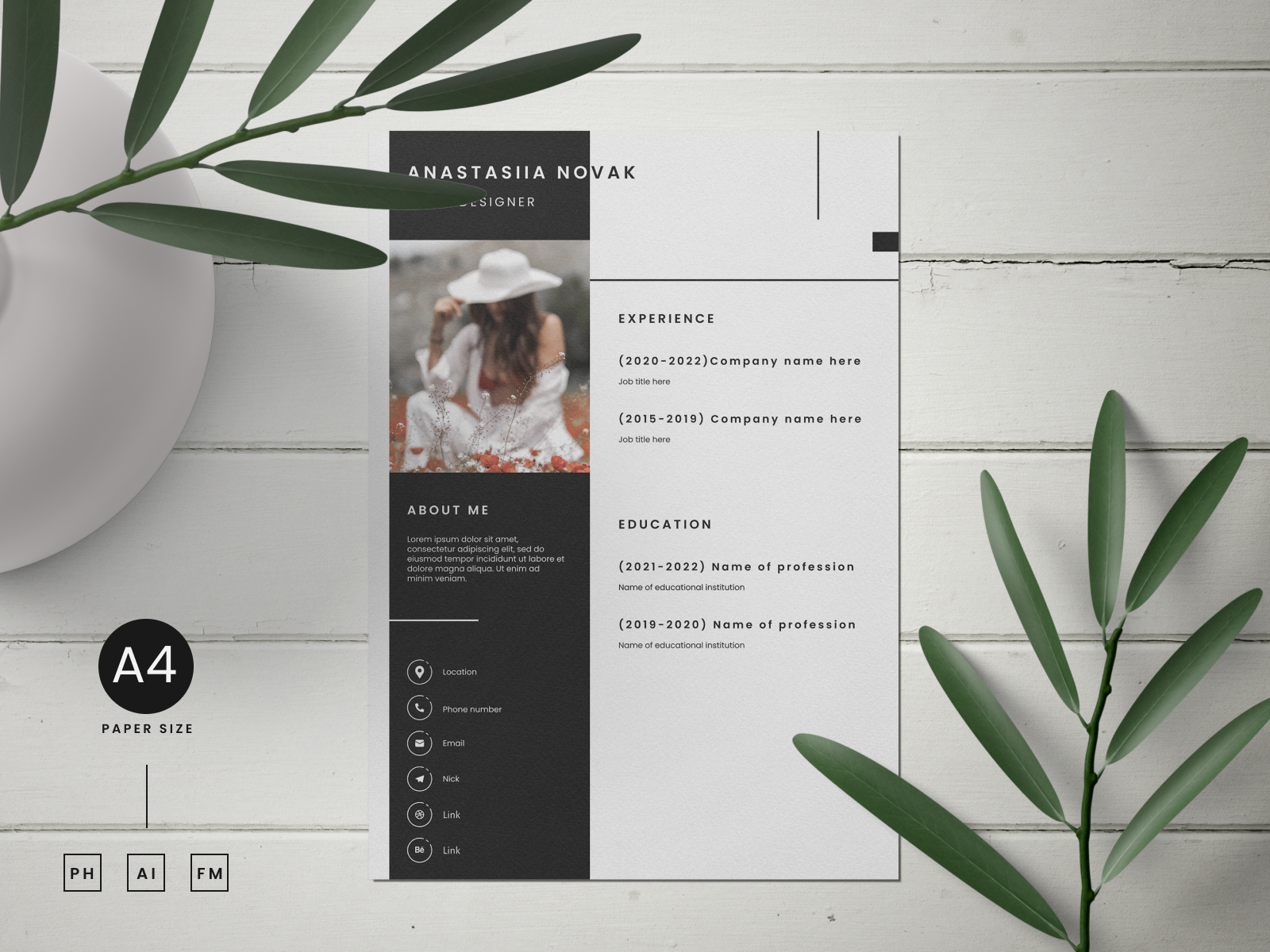 Example of Resume