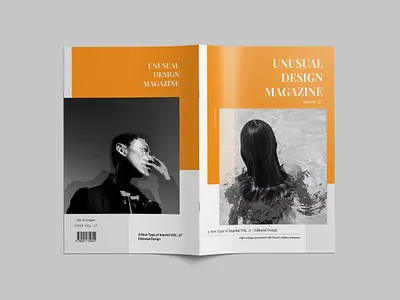 Magazine Template advertising catalog clean design fashion square femenine graphic design illustration indesign magazine magazine template photography porfolio print printable psd square square trifold template trifold