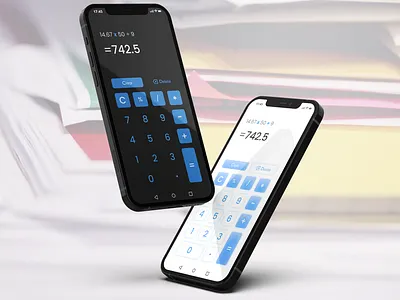DailyUI #004 - Calculator app calculator dailyui dailyui004 figma mobile ui ux
