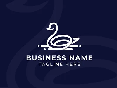 Spiral Duck brand branding design illustration logo mascot vector