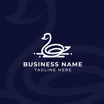 Spiral Duck brand branding design illustration logo mascot vector