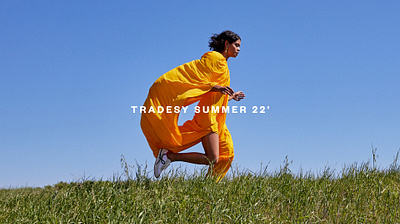 Tradesy Summer 22' app art direction branding design email design fashion photography product typography web design