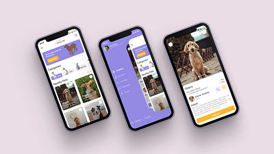 Pet Adoption Mobile App adoption mobile app pet ui