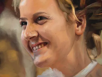 Digital oil painting - love of my life digital oil oil painting painting portrait