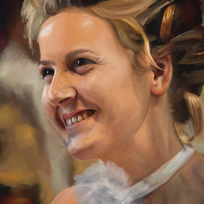 Digital oil painting - love of my life digital oil oil painting painting portrait
