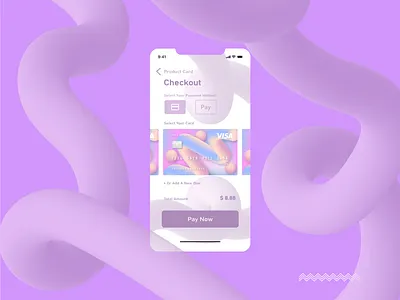 Daily User Interface №002 — Credit Card Payment branding daily ui challenge 002 graphic design