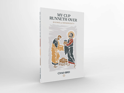 MCRO bible book cover book design bread christ christian design graphic design hand drawn illustrated illustration jesus minimal vector