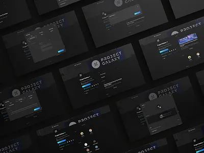 CyberConnect x Project Galaxy | Web3 Profile bitcoin blockchain btc crypto design homepage index landingpage minimal minimalist nft platform profile social ui web web3 website