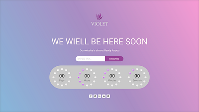 Coming Soon logo ui