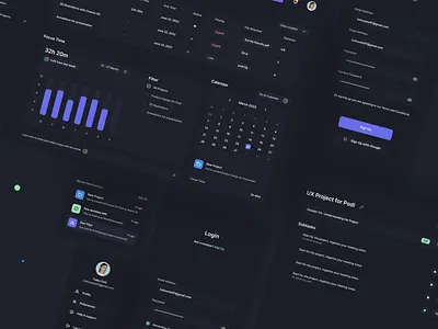 Steps - Project Brief Web App - UX/UI brief dashboard design figma management project project management track time tracking ui ux web app