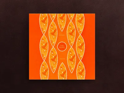 The Nook — Album Cover #2 album cover art collage herm the younger line drawing lp pattern design pearls stones