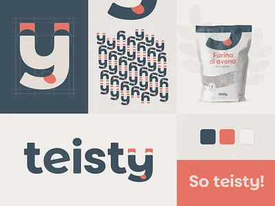 Brand Identity - teisty brand identity branding branding design colors design food graphic graphic design healthy logo logo design logo type minimal packaging photography type typography visual design