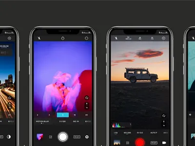 Moment Pro Camera camera cinema ios mobile shutter ui video viewfinder
