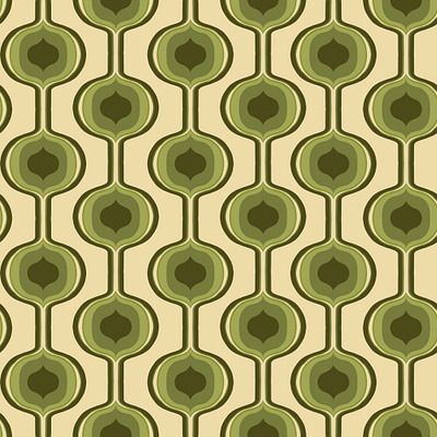 Mid-Century Modern Abstract Stonefruit Pattern 1950s 1960s 1970s abstract atomic era eames eames era midcentury minimalism modern pattern repeat retro stonefruit surface pattern vintage