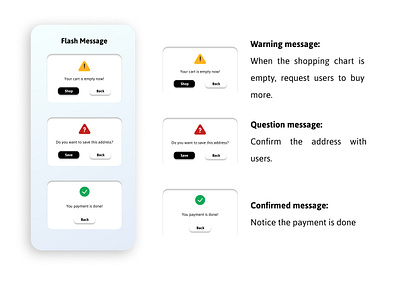 <100-day Challenge> Day 11--Flash message 100daychallenge dailyui design ui ux