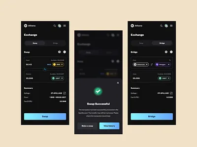 Dex Swap & Bridge blockchain bridge crypto defi dex swap web3