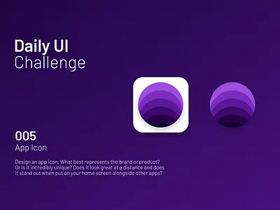 Daily UI 005 App Icon app dailyui design ui ux