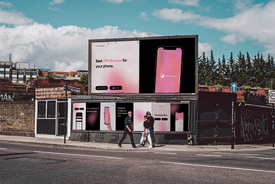 ROME - Billboard Advertising advertising app app advertising app logo billboard clean design graphic design minimal mockup outdoor poster sign uiux vpn app vpn billboard vpn browser vpn cover