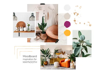Maynooth Moodboard adobe adobe xd boho color palette concept board conceptboard design dribbble ecommerce graphic design mood board moodboard photoshop prototype ui ui design uidesign user interface xd