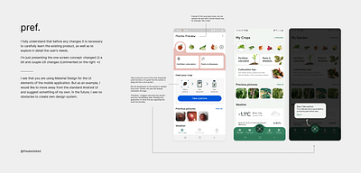 Plantix app design plant ui ux