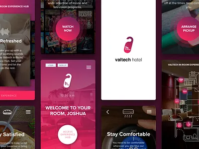 V Hotel Mobile App android app hotel ios mobile app travel ui ux
