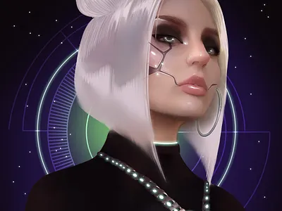 Persephone art design graphic design illustration nft