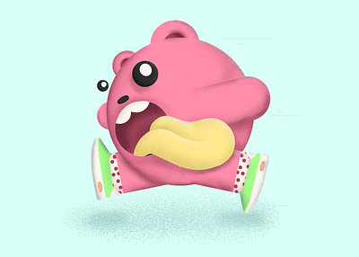 Bobby cartoon colors illustration procreate