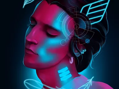 Hermes art design graphic design illustration nft