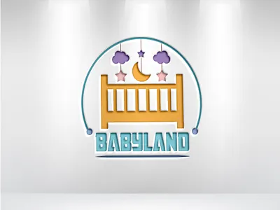 baby store logo design baby store logo branding graphic design illustration logo