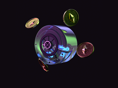 vault for space protocol 3d cinema4d coin defi etherium nft octane vault