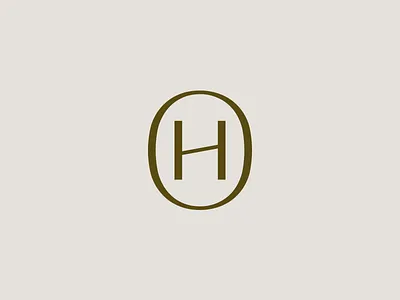 Hulala Home Logo Mark brand branding design fort worth furniture h home hulala icon logo logomark luxury mark simple type