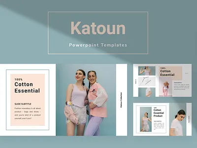 KATOUN Powerpoint Template baby blue blueprint deck fashion google slide katoun keynote ocean pitch pitchdeck powerpoint ppt pptx presentation presentation layout simple slide template