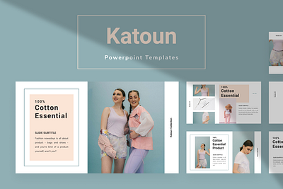 KATOUN Powerpoint Template baby blue blueprint deck fashion google slide katoun keynote ocean pitch pitchdeck powerpoint ppt pptx presentation presentation layout simple slide template